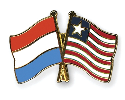 Fahnen Pins Luxemburg Liberia