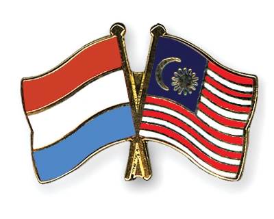 Fahnen Pins Luxemburg Malaysia