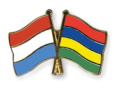 Fahnen Pins Luxemburg Mauritius