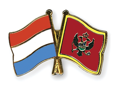 Fahnen Pins Luxemburg Montenegro