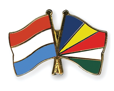 Fahnen Pins Luxemburg Seychellen