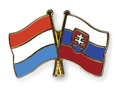 Fahnen Pins Luxemburg Slowakei