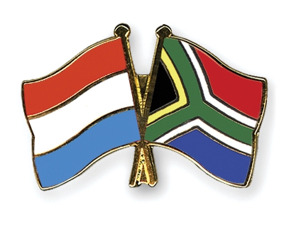 Fahnen Pins Luxemburg Sdafrika