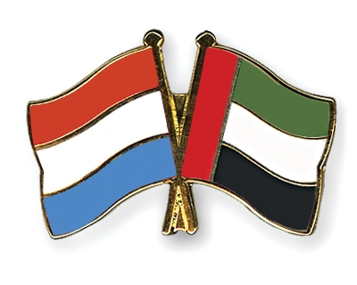 Fahnen Pins Luxemburg Ver-Arab-Emirate