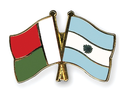 Fahnen Pins Madagaskar Argentinien