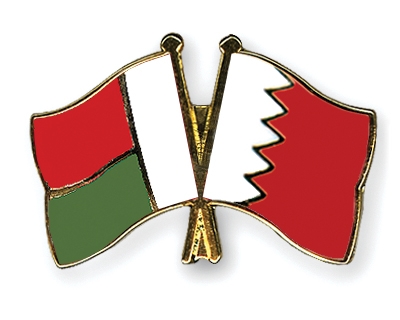 Fahnen Pins Madagaskar Bahrain