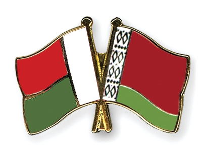 Fahnen Pins Madagaskar Belarus