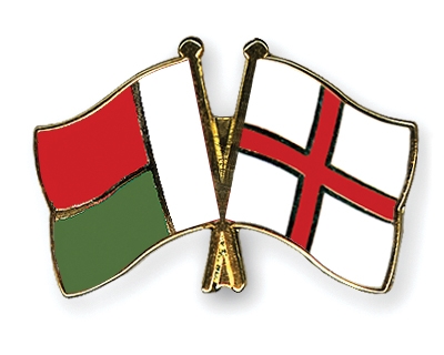 Fahnen Pins Madagaskar England