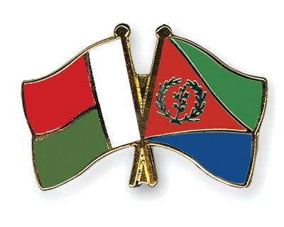 Fahnen Pins Madagaskar Eritrea