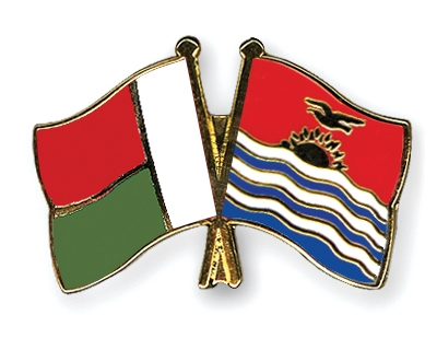 Fahnen Pins Madagaskar Kiribati