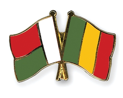 Fahnen Pins Madagaskar Mali