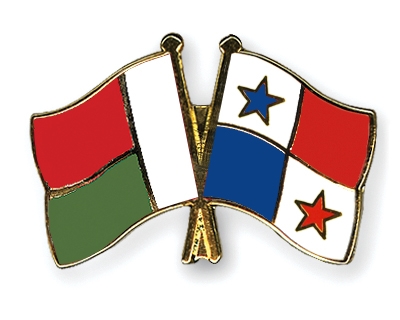 Fahnen Pins Madagaskar Panama