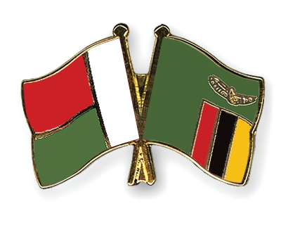 Fahnen Pins Madagaskar Sambia