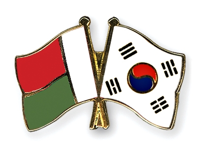 Fahnen Pins Madagaskar Sdkorea