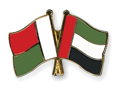 Fahnen Pins Madagaskar Ver-Arab-Emirate