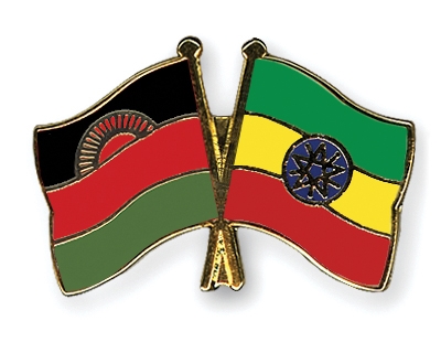 Fahnen Pins Malawi thiopien
