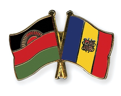 Fahnen Pins Malawi Andorra