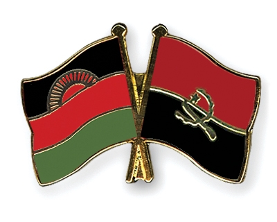 Fahnen Pins Malawi Angola