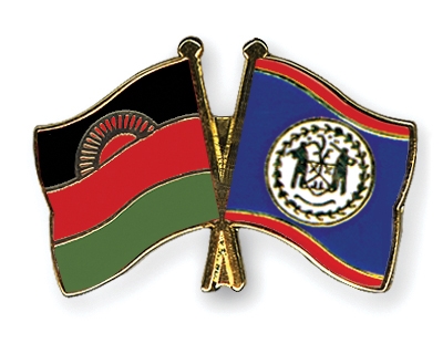 Fahnen Pins Malawi Belize