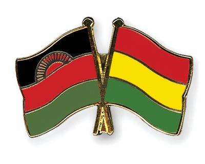 Fahnen Pins Malawi Bolivien