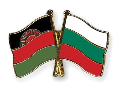 Fahnen Pins Malawi Bulgarien