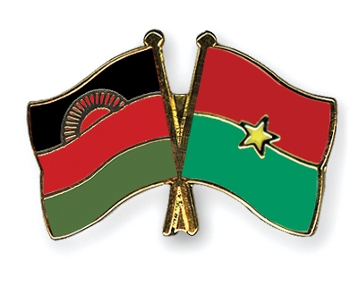 Fahnen Pins Malawi Burkina-Faso