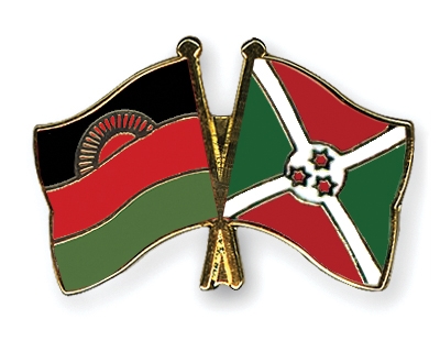 Fahnen Pins Malawi Burundi