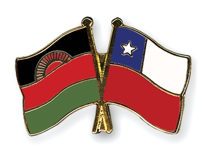Fahnen Pins Malawi Chile