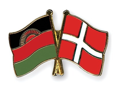 Fahnen Pins Malawi Dnemark