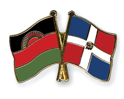 Fahnen Pins Malawi Dominikanische-Republik