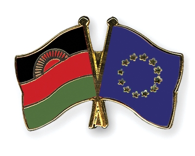 Fahnen Pins Malawi Europa