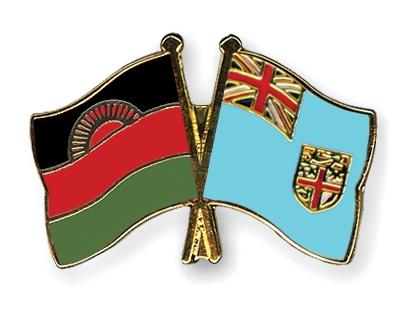 Fahnen Pins Malawi Fidschi