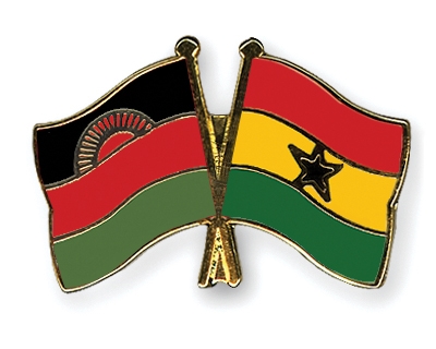 Fahnen Pins Malawi Ghana