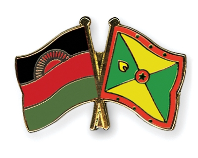 Fahnen Pins Malawi Grenada