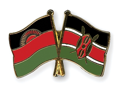 Fahnen Pins Malawi Kenia