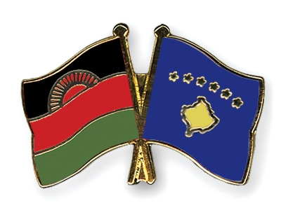 Fahnen Pins Malawi Kosovo