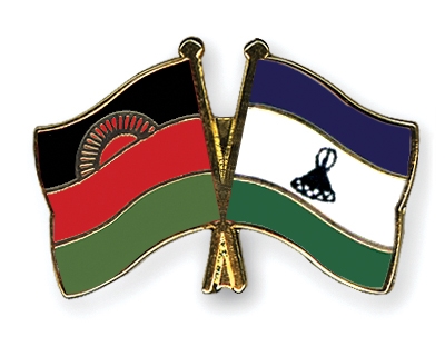 Fahnen Pins Malawi Lesotho