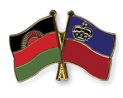 Fahnen Pins Malawi Liechtenstein