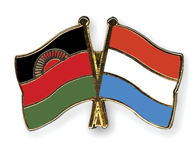 Fahnen Pins Malawi Luxemburg