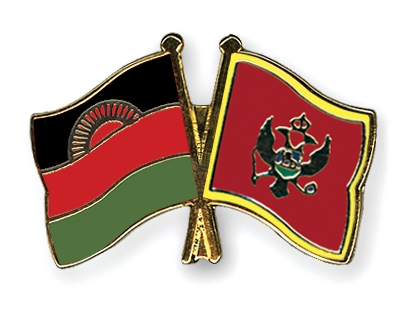 Fahnen Pins Malawi Montenegro