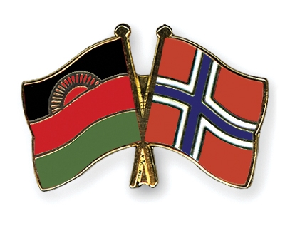 Fahnen Pins Malawi Norwegen