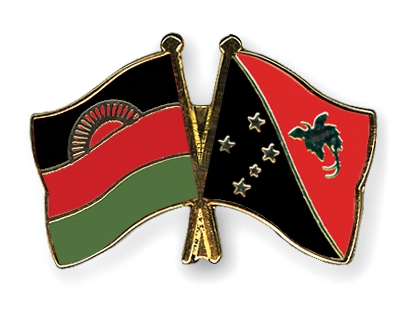 Fahnen Pins Malawi Papua-Neuguinea