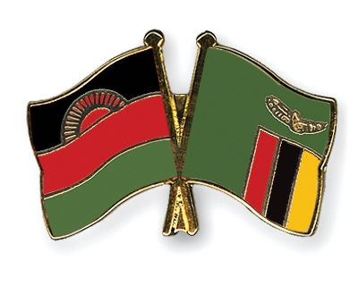 Fahnen Pins Malawi Sambia