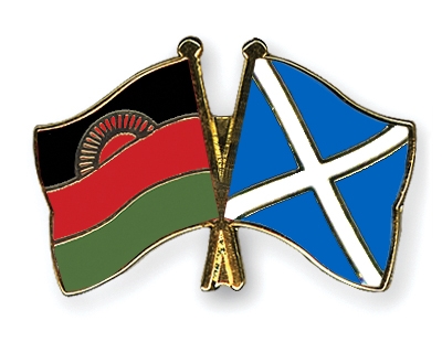Fahnen Pins Malawi Schottland