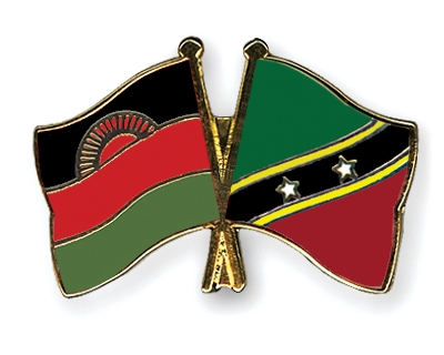 Fahnen Pins Malawi St-Kitts-und-Nevis