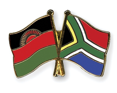 Fahnen Pins Malawi Sdafrika