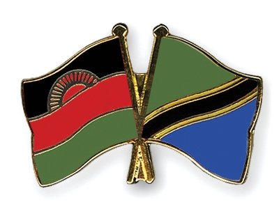 Fahnen Pins Malawi Tansania