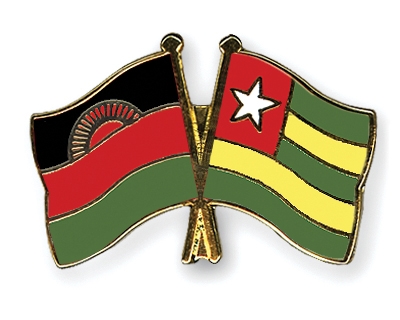 Fahnen Pins Malawi Togo