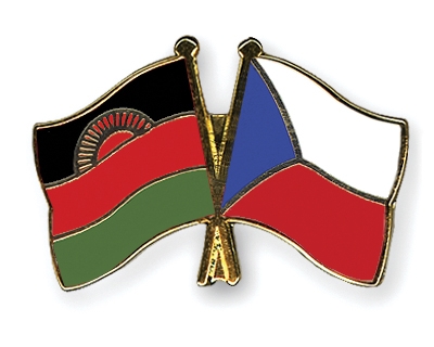 Fahnen Pins Malawi Tschechische-Republik