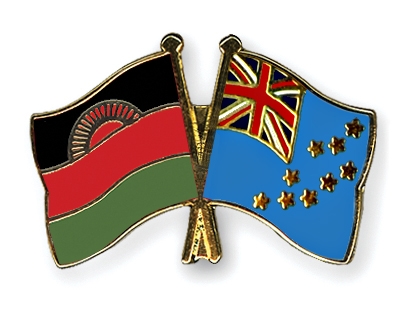 Fahnen Pins Malawi Tuvalu